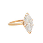 3.53 Carat Lab Diamond Engagement Ring in 10 Karat Gold - Image 3
