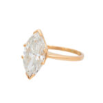 3.53 Carat Lab Diamond Engagement Ring in 10 Karat Gold - Image 5
