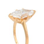 3.53 Carat Lab Diamond Engagement Ring in 10 Karat Gold - Image 2