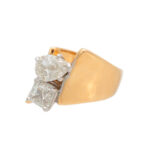 2.36 Carat Total Weight Toi Et Moi Lab Diamond Ring in 14 Karat Gold - Image 5