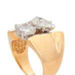 2.36 Carat Total Weight Toi Et Moi Lab Diamond Ring in 14 Karat Gold - Image 2