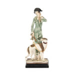 GIUSEPPE ARMANI Lady with Dog Figurine