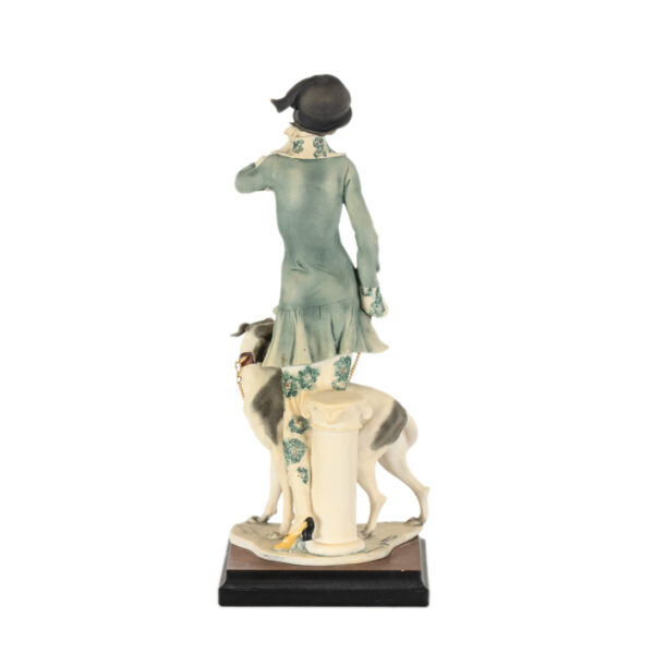 GIUSEPPE ARMANI Lady with Dog Figurine - Image 4