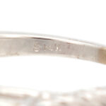Garnet and Diamond Ring in 14 Karat Gold - Image 6