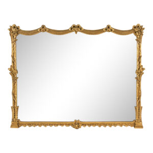 Antique Ornate Gold Framed Mirror