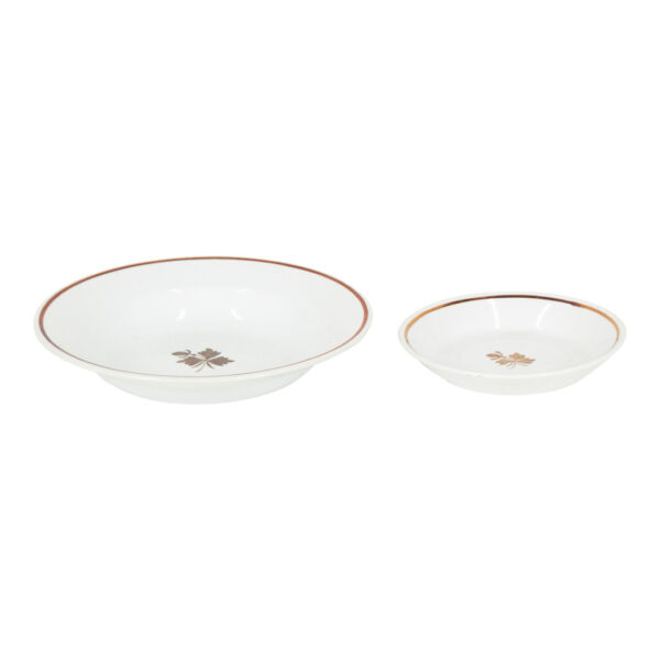 97 Piece ALFRED MEAKIN Tea Leaf Ironstone China - Image 6