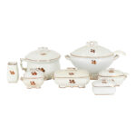 97 Piece ALFRED MEAKIN Tea Leaf Ironstone China - Image 10