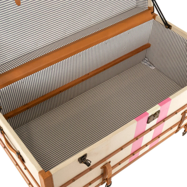 Vintage Victoria’s Secret Store Display Belted Trunk - Image 9
