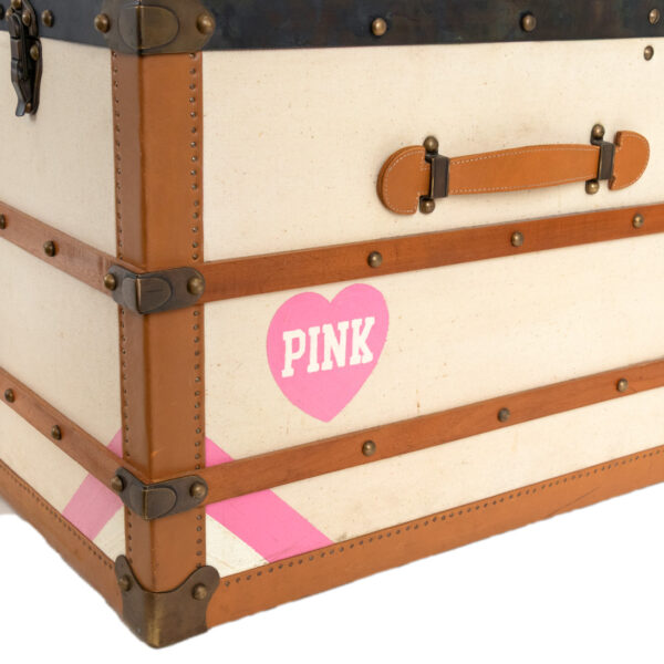 Vintage Victoria’s Secret Store Display Belted Trunk - Image 7