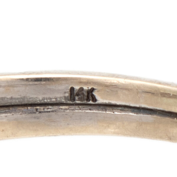 Diamond Engagement Ring in 14 Karat Gold - Image 6