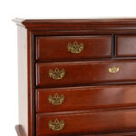 Vintage Cherry 6 Drawer Highboy Dresser - Image 3