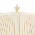 Vintage Meissen Style Floral Snowball Vase Lamp - Image 2