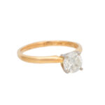 1.01 Carat Solitaire Diamond Engagement Ring in 14 Karat Gold - Image 3