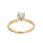 1.01 Carat Solitaire Diamond Engagement Ring in 14 Karat Gold - Image 4