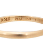 1.01 Carat Solitaire Diamond Engagement Ring in 14 Karat Gold - Image 6