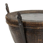 Vintage Thai Rice Basket Table - Image 3