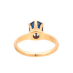 Vintage Sapphire Ring in 14 Karat Gold - Image 4