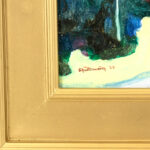 ED SHUTTLEWORTH “North Berne” Original Oil on Panel - Image 4