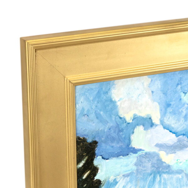 ED SHUTTLEWORTH “North Berne” Original Oil on Panel - Image 3