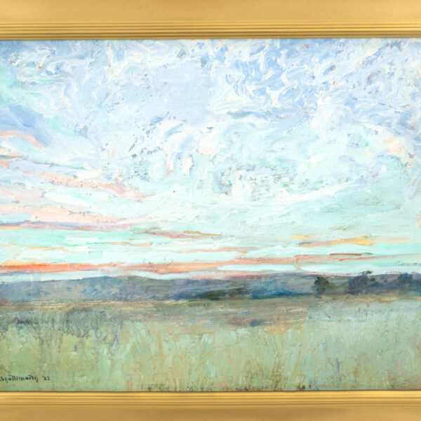ED SHUTTLEWORTH “September Sky” Original Oil on Panel - Image 2