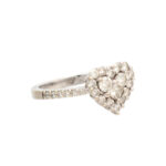 EFFY Diamond Heart Ring in 14 Karat Gold - Image 3