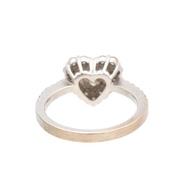 EFFY Diamond Heart Ring in 14 Karat Gold - Image 4