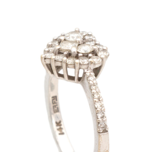 EFFY Diamond Heart Ring in 14 Karat Gold - Image 2