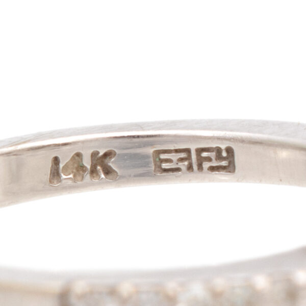 EFFY Diamond Heart Ring in 14 Karat Gold - Image 6