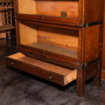 Antique GLOBE WERNICKE Four Stack Barrister Bookcase - Image 7