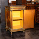 Antique Verne Marten Style Painted One Door Cabinet - Image 9