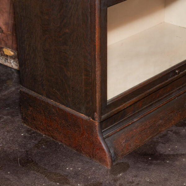 Antique Large Three Stack Barrister Bookcase - Image 5