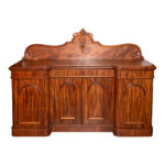 Antique Large Carved Mahogany Sideboard