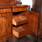 Antique Large Carved Mahogany Sideboard - Image 11