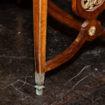 French Style Inlaid Cylinder Rolltop Desk - Image 8