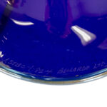 STEVEN CORREIA Art Glass Lamp in Blue - Image 5