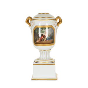 ROSENTHAL Large Painted Porcelain Urn