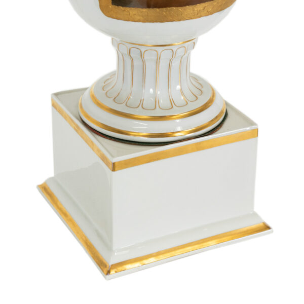 ROSENTHAL Large Painted Porcelain Urn - Image 5