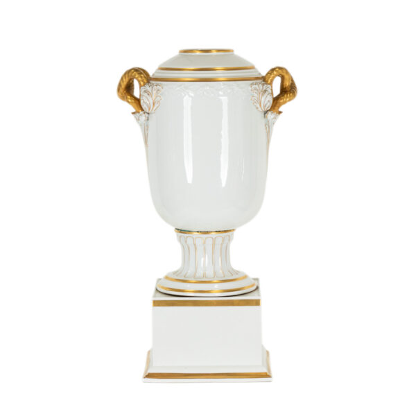 ROSENTHAL Large Painted Porcelain Urn - Image 6