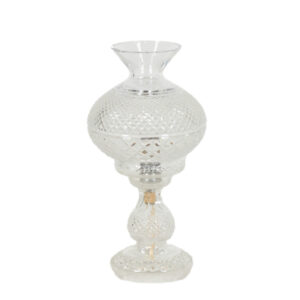 WATERFORD Crystal Hurricane Lamp