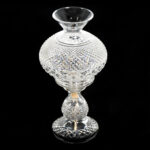 WATERFORD Crystal Hurricane Lamp - Image 2