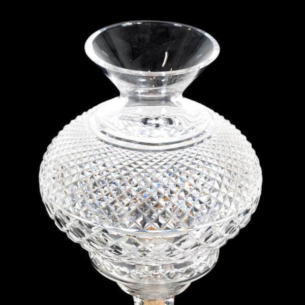 WATERFORD Crystal Hurricane Lamp - Image 3