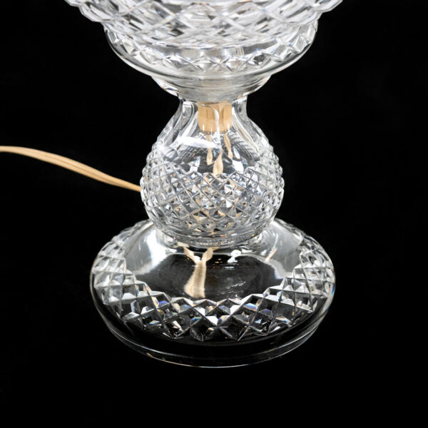 WATERFORD Crystal Hurricane Lamp - Image 4