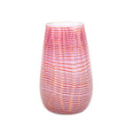 ROD SOUNIK Oval Tapered Art Glass Vase