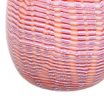 ROD SOUNIK Oval Tapered Art Glass Vase - Image 3