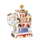 ROYAL WORCESTER Connoisseur Collection Porcelain Nelson Elephant Candle Snuffer - Image 4