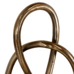 JOHN RICHARD Gold Entwined Sculpture - Image 2