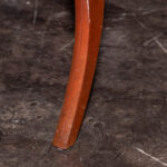 Antique American Empire Dining Table with 3 Leaves and 4 Chairs - Image 7