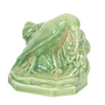 Pair of ROOKWOOD Green Glazed Bird Bookends - Image 2