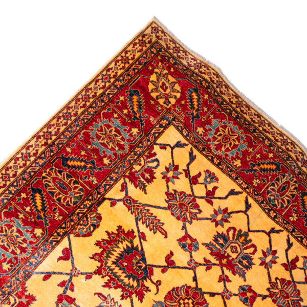12’5” x 9’ Hand Woven Kazen Wool Rug - Image 1