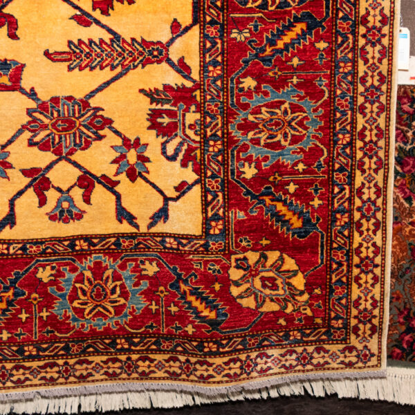 12’5” x 9’ Hand Woven Kazen Wool Rug - Image 4